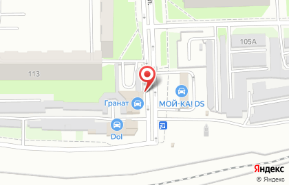 Ресторан Гранат в Октябрьском районе на карте