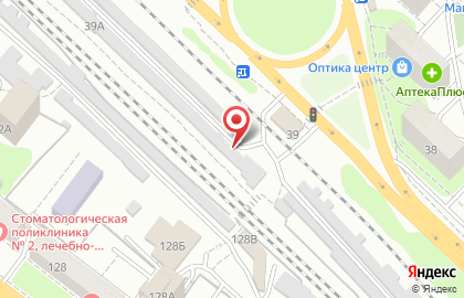 Шиномонтажная мастерская в Ленинском районе на карте