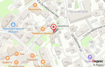 Отель Кранц на карте