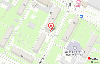 Г. Бердск Киоск по продаже фруктов и овощей в Новосибирске на карте
