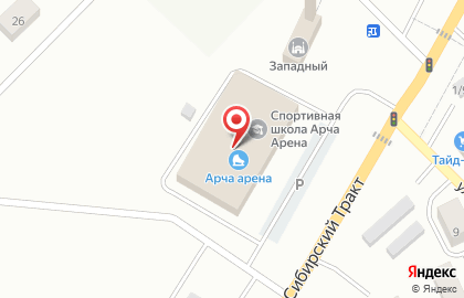 Ледовый дворец Арча арена на карте