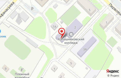 Отделение в г. Лихославль Калашниковский колледж на карте