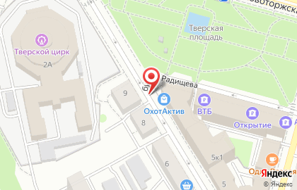 911 на Тверской площади на карте
