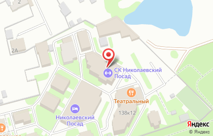 Гостинично-ресторанный комплекс Art Hotel Николаевский посад на улице Ленина на карте