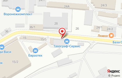 Сервисный центр Теплостар-Форсаж Воронеж на карте
