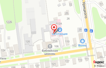Балашовская районная станция по борьбе с болезнями животных, ОГУ на карте