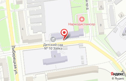 Зайка на Первомайской улице на карте