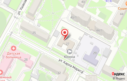 Юнона на карте