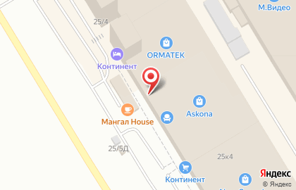 Салон матрасов и кроватей Орматек на улице 70 лет Октября на карте