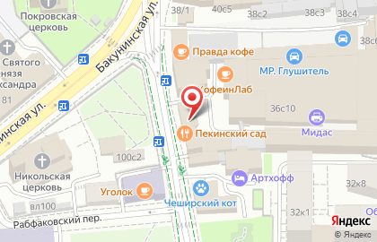 Специализированный техцентр Автоматик Москва на Большой Почтовой улице на карте