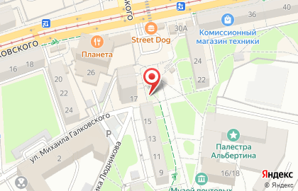 Планета Красоты на улице Рокоссовского на карте