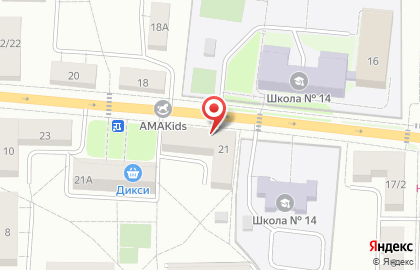 Академия развития интеллекта AmaKids на карте