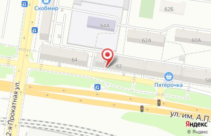 Автомагазин Автомобилист 82 в Ленинском районе на карте