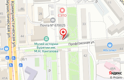 Агентство путешествий на Профсоюзной на карте