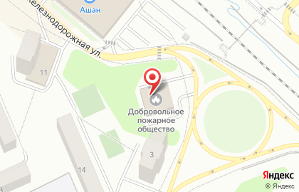 Учебно-курсовой комбинат всероссийского добровольного пожарного общества, г. Дедовск на карте