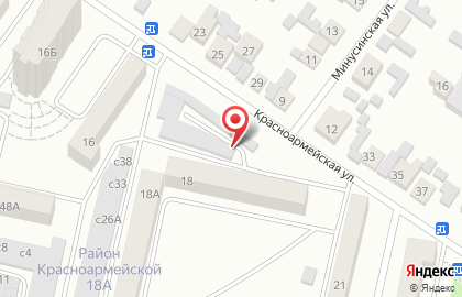 Почтовое отделение №1, г. Минусинск на карте