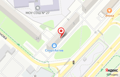 Поплавок на Комсомольском проспекте на карте