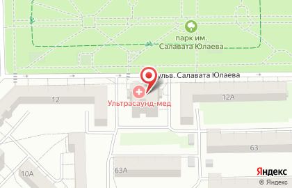Магазин Красное & Белое на улице Салавата Юлаева в Салавате на карте