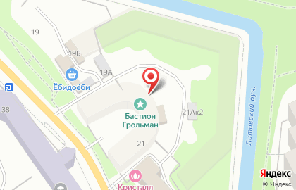 Кавалер Дом на улице Литовский Вал на карте
