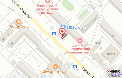 Магазин овощей и фруктов в Чите на карте