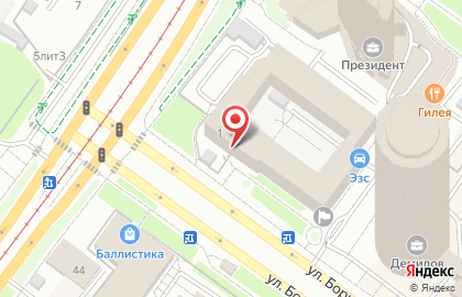 Банкомат УБРиР на улице Бориса Ельцина на карте