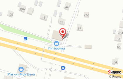 Супермаркет Пятёрочка на Урожайной улице на карте