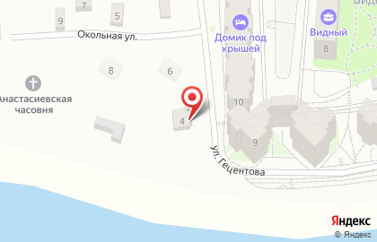 Шиномонтажная мастерская на Окольной улице на карте