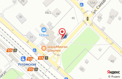 Продуктовый магазин в Москве на карте