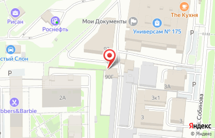 Мемориальная компания Гранит в Пензе на карте