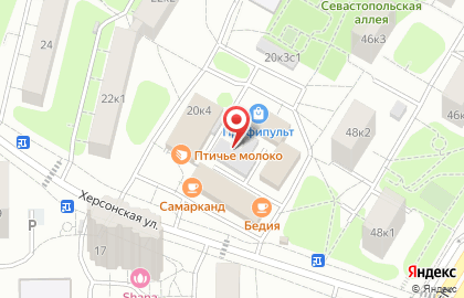 Магазин разливного пива Лит.Ra на Херсонской улице на карте