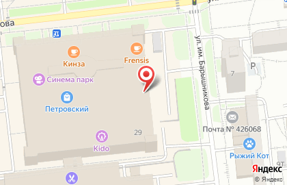 Ресторан быстрого питания Sushi and rolls на карте