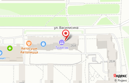 Школа английского языка Map во Владимире на карте