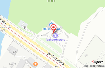 АЗС Газпромнефть в Санкт-Петербурге на карте
