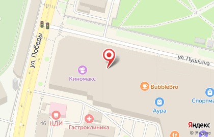 Аттракцион виртуальной реальности XD Zone на улице Победы на карте