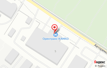 Оренбургский Центр Новых Автотранспортных Технологий на Авторемонтной улице на карте