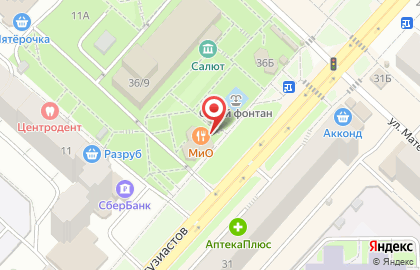 Своя пекарня на улице Энтузиастов на карте