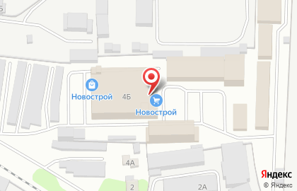 Торговая компания Новострой на Витебской улице на карте