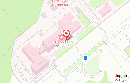 Областная детская клиническая больница в Иваново на карте