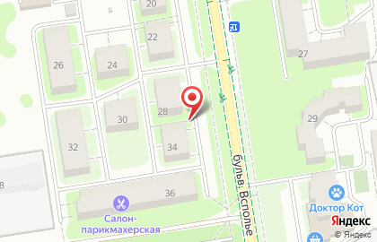 Магазин разливных напитков во Владимире на карте