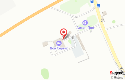 Мотель Дон Сервис, на карте