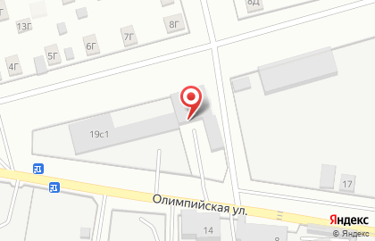 Торгово-производственная компания Оконные системы на Олимпийской улице на карте