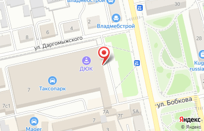 Торгово-монтажная компания Каскад на улице Чайковского на карте
