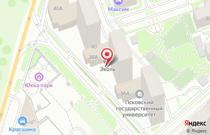 Санкт-Петербургская школа красоты на улице Батурина на карте