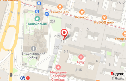 Оникс в Санкт-Петербурге на карте