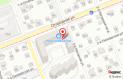 Мини-маркет Изобилие на Огородной улице на карте