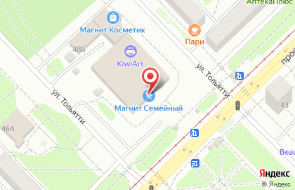 Зоомагазин ХвостУшки в Центральном районе на карте