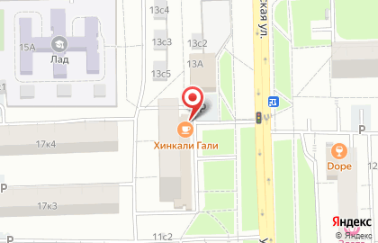Продуктовый магазин в Москве на карте