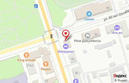 Гостиница Imperial на карте