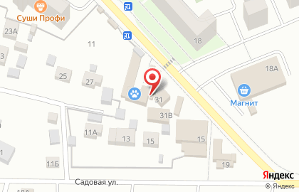 Парикмахерская Анастасия на Центральной улице на карте