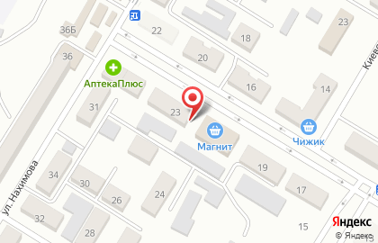 Магазин разливных напитков на улице Нахимова на карте